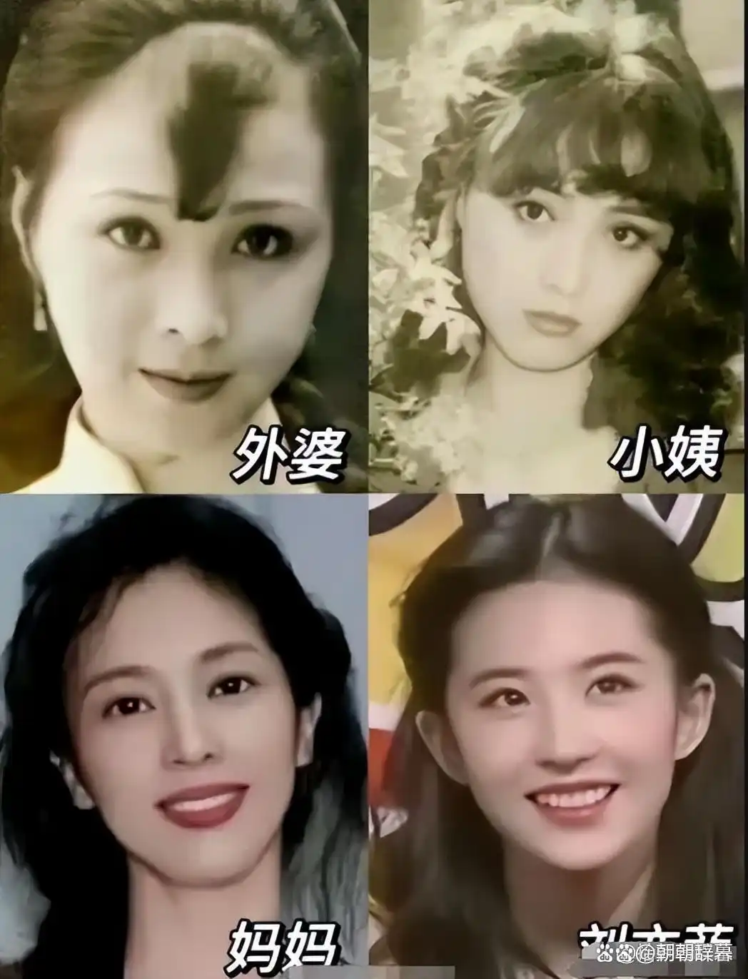 景甜郭晶晶刘亦菲朱珠许晴陈红_天生富贵相女星_旺夫面相的女明星